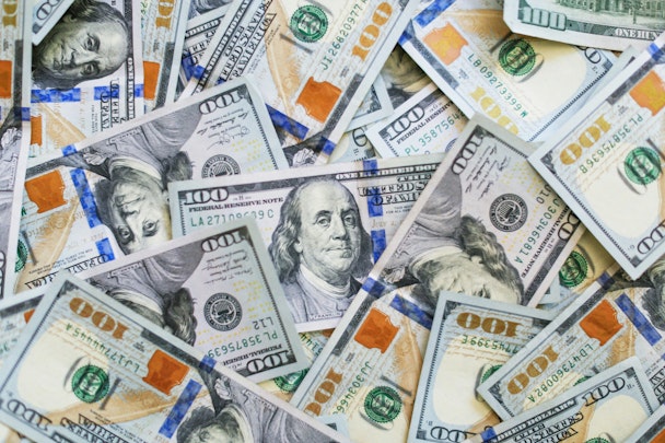 A sea of American money A sea of American money