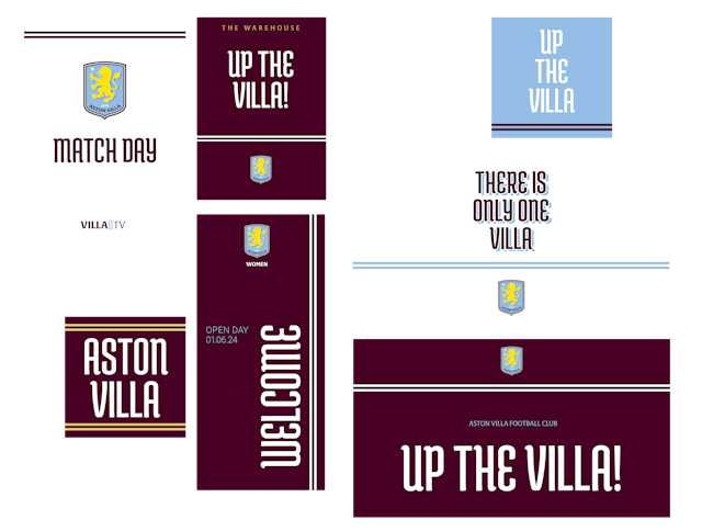 Up the Villa brand guideline image Up the Villa brand guideline image