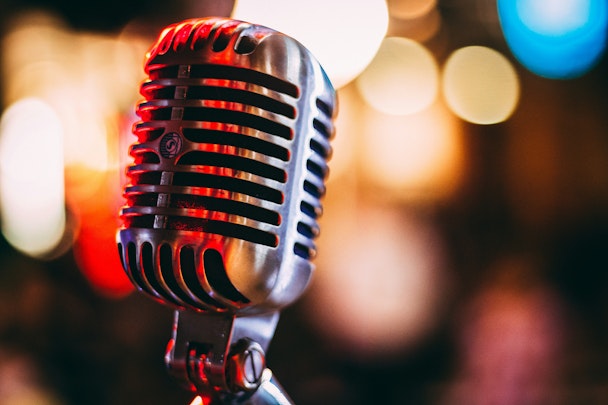 A microphone A microphone