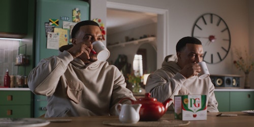 Ashley Walters in Pg Tips ad Ashley Walters in Pg Tips ad