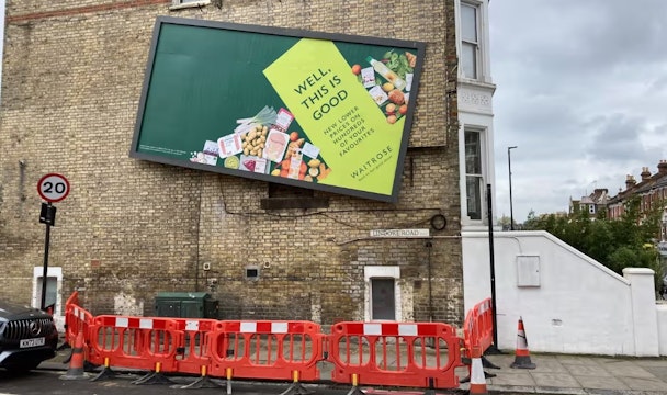 Council sequesters Waitrose billboard Council sequesters Waitrose billboard