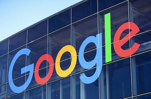 Google logo on one of the buildings situated in Googleplex, the company's main campus in Silicon Valley Google logo on one of the buildings situated in Googleplex, the company's main campus in Silicon Valley