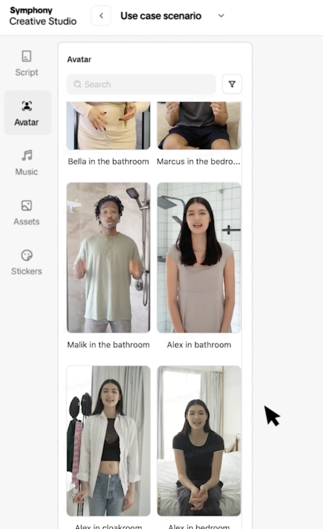 Stock avatars Stock avatars