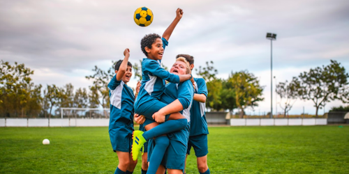children playing soccer children playing soccer