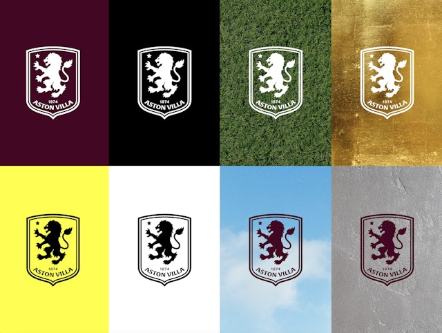 Image of Aston Villa crests Image of Aston Villa crests